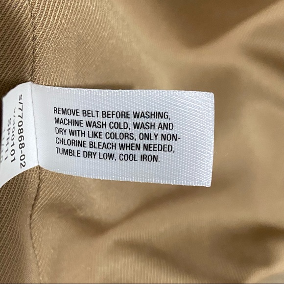 GAP Women’s Trench Coat NWOT Size XS - Picture 13 of 14